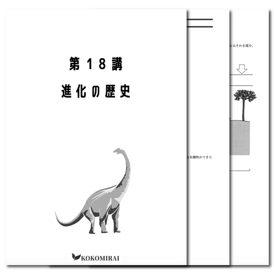生物　データ版　【第18講：進化の歴史】