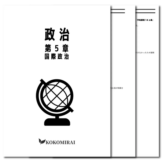 政治　データ版　【第５章：国際政治】